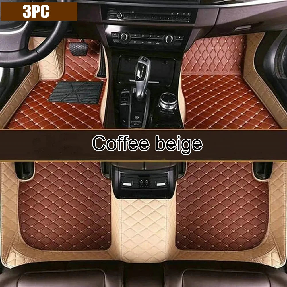Car Floor Mats For Ford Mondeo MK4 2007 2008 2009 2010 2011 2012 2013 Auto Luxury Leather Men Women Car Mats Full Coverage