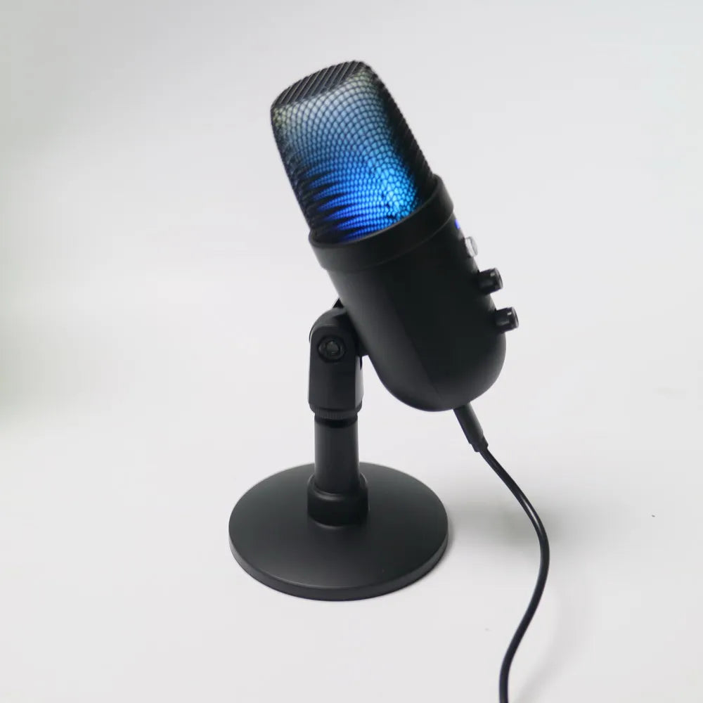 Professional USB Streaming Podcast PC Microphone Studio Cardioid Condenser Mic For Recording YouTube Singing Network Live