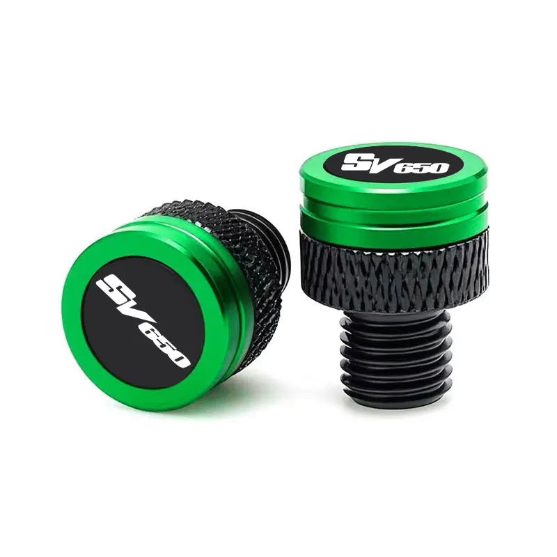 Motorcycle CNC Rearview Side Mirror Hole Cap Plug Accessories For Suzuki SV 650/650X SV650 SV650X Gladius SFV 650 SFV650