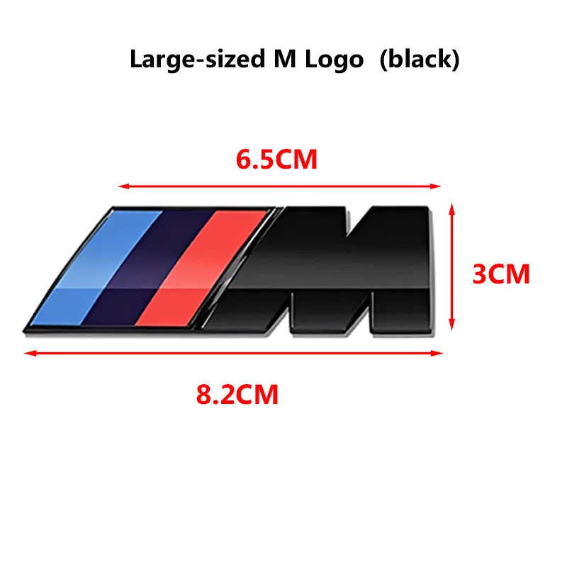 3D ABS Black Emblem Car Fender Badge Trunk Sticker For Mini M Logo M1 M2 M3 M4 M5 M6 M7 F48 E83 F39 F10 F30 G01 E84 Accessories