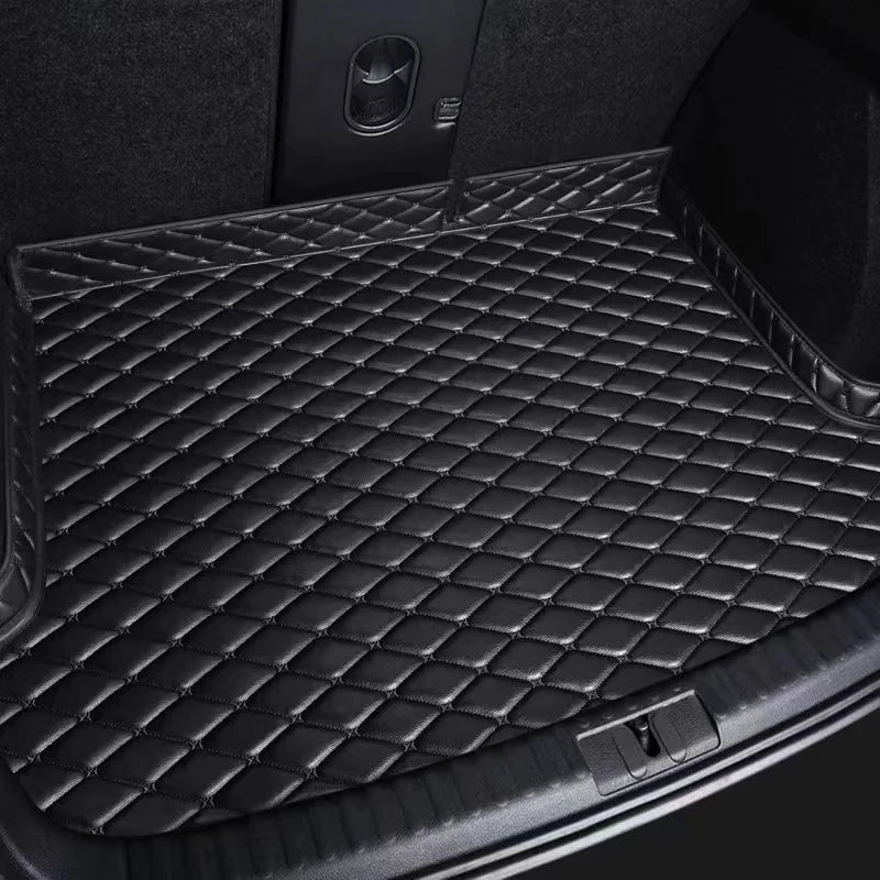Car Mats For VW VW Passat CC 2008~2016 Floor Rug Set Auto Interior Parts Carpet Pad Luxury Leather Mat Car Accessories