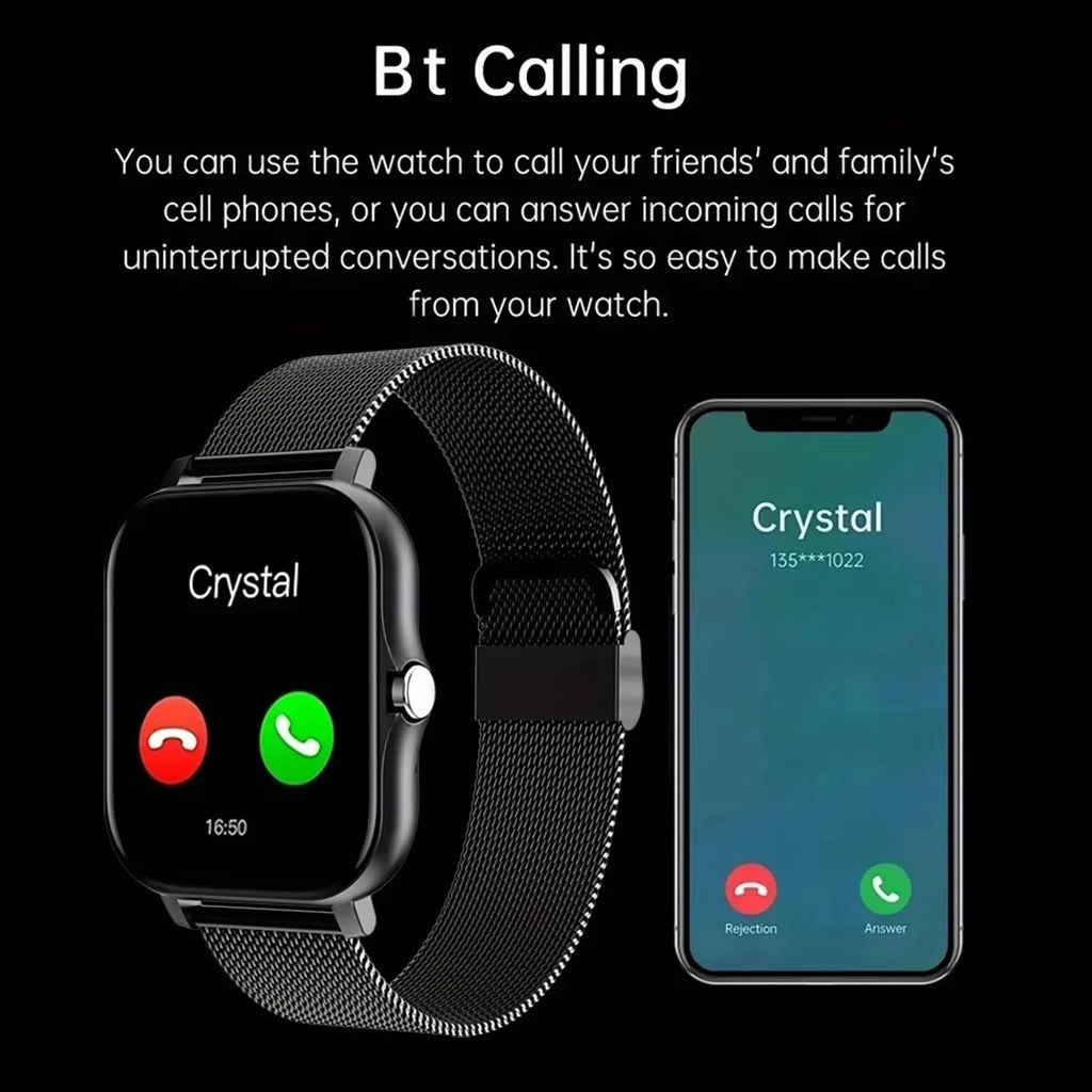 LAXASFIT 2026 New Y13 Pro Max Smart Watch Gift Full Touch Screen Sports Fitness Watch Bluetooth Talk Digital Smartwatch