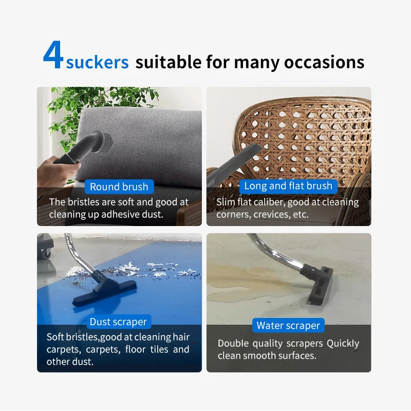 202532L Commercial Portable Electric Dry Wet Vacuum Cleaner for Floor Carpet Cleaning