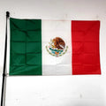 Mexico Flag 90x150 cm, Large Mexican National Banner for Indoor Outdoor Decoration Patriotic Party, Events, Garden, Wall Hanging