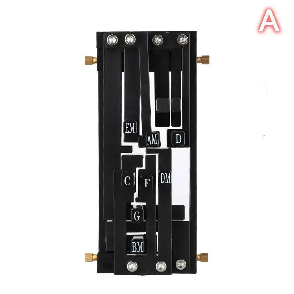 Guitar Aid Chords,Portable Guitar Learning System Teaching Beginner Trainer Practice Tools for Beginners Friends Family Adults