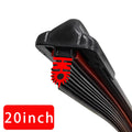 Car Front Windshield Wiper Blade 11 Layer Rubber Strip Wiper Blade J/U-Shaped Wiper Blade 14"15"16"17"18"19"20"21"22"24"26"28"
