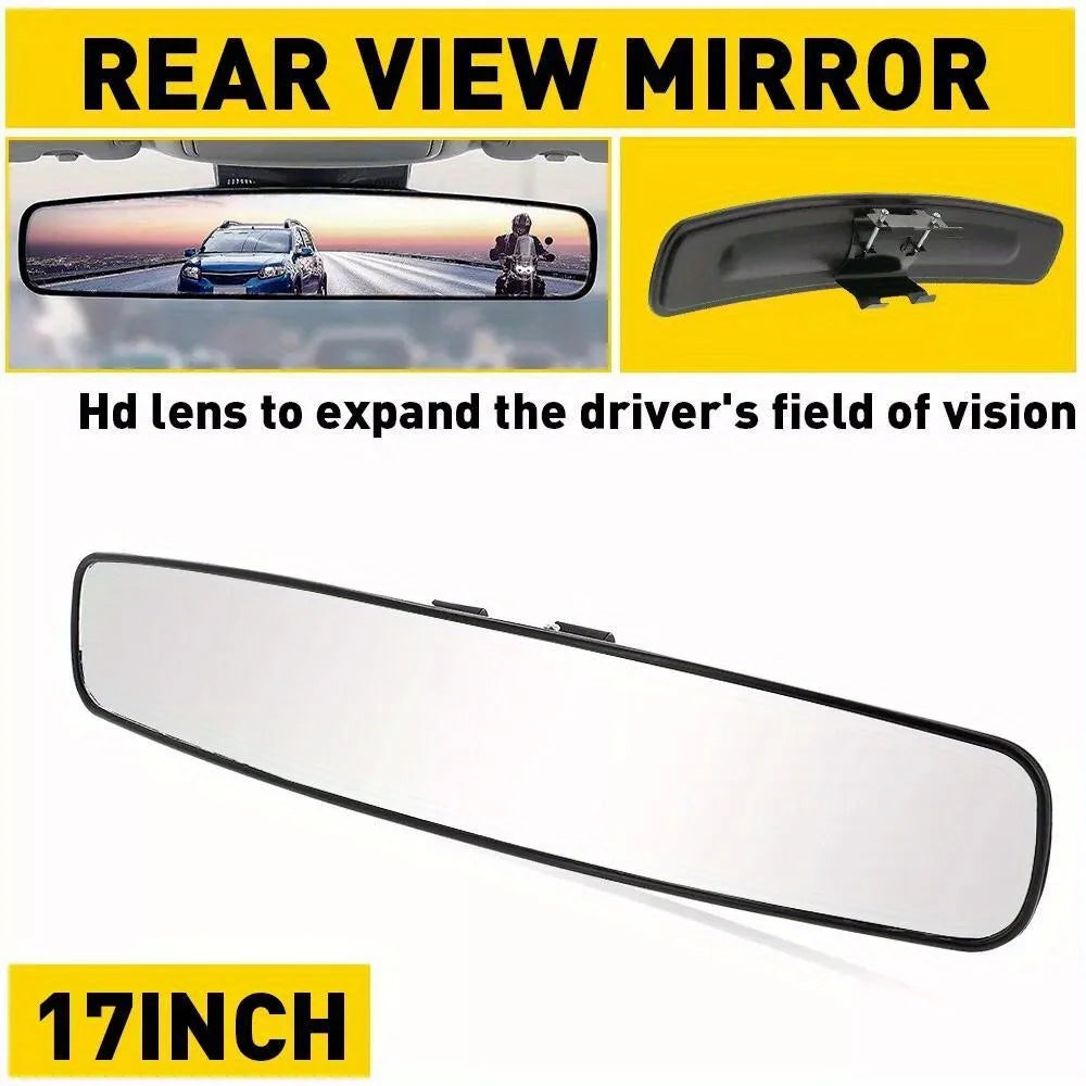 Rear View Mirror Interior Rearview Mirror Adjustable View Mirror Car Rear Mirror Large Field Of View Curved Mirror