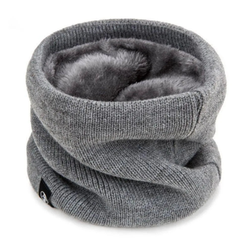 Fashion Soft Knitted Neck Warmer Sports Scarf Women Men Face Cover Winter Skating Running Hiking Scarves Thick Cold-proof Collar