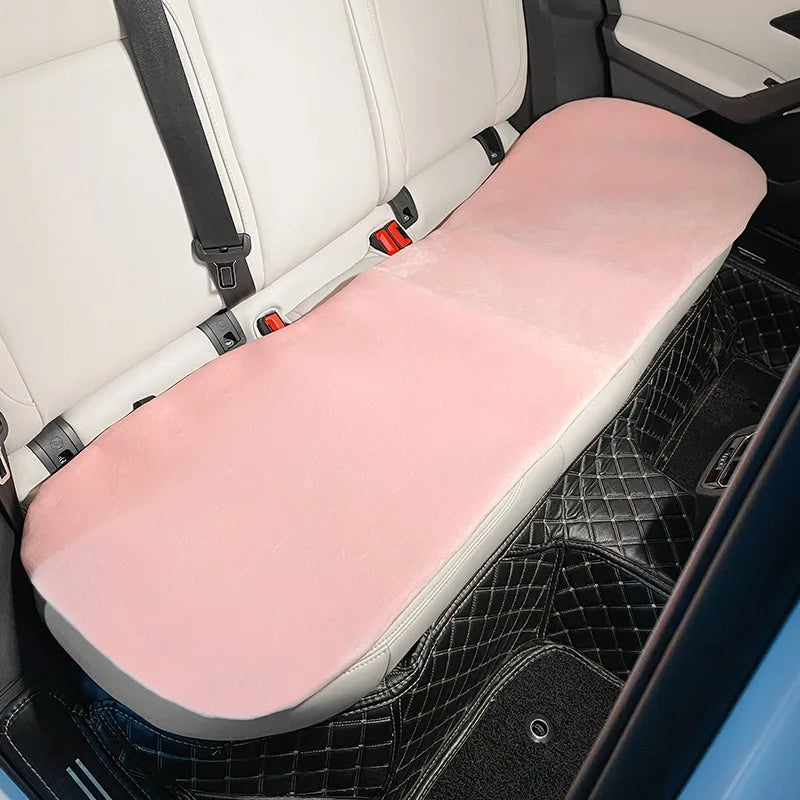 Cute Cartoon Animal Car Seat Covers Cushion Breathable Ice Silk Universal For Women Ladies Gifts Auto Interior Decor Accessories