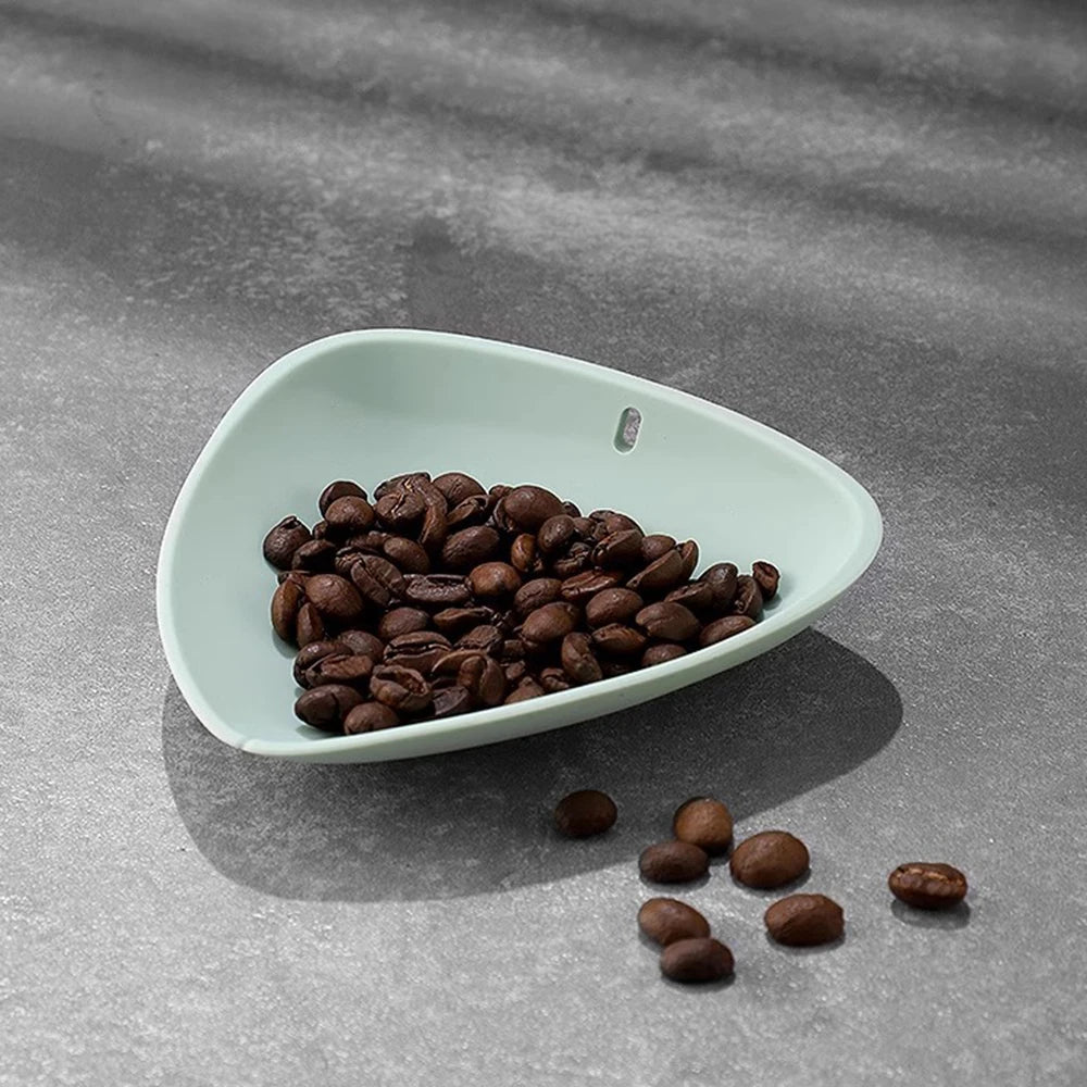 Coffee Bean Weighing Dish Beans Dose Trays Measuring Cup Handheld Coffee Container Spoon Shovel Tea Coffee Trays Precision Grind
