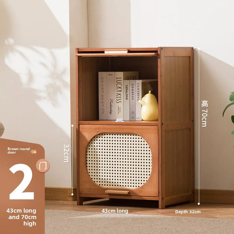 Bookshelf Shelf Floor-to-ceiling bookcase Living room against the wall Multi-layer storage cabinet Locker Simple bedroom