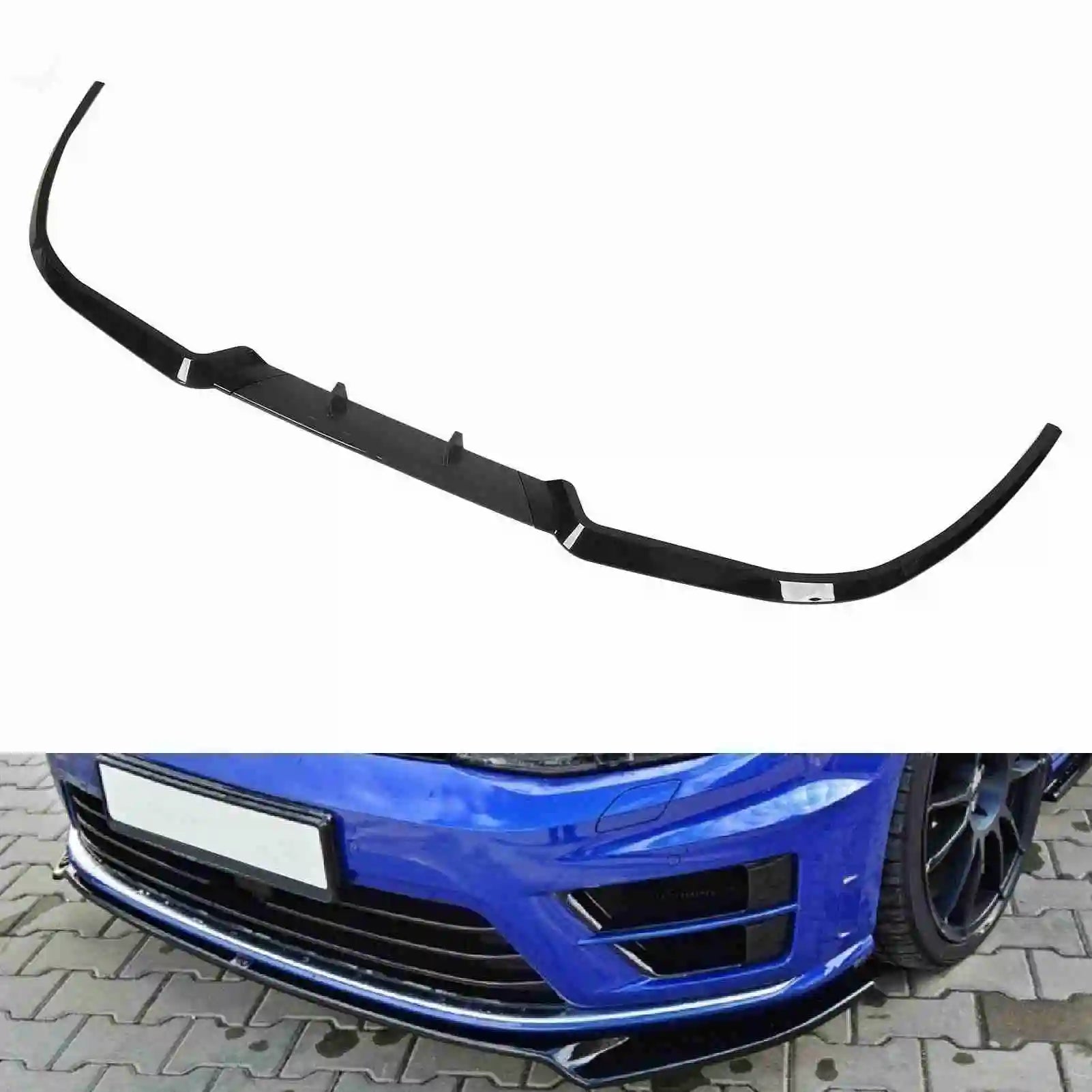 Front Bumper Lip  Resistant Front Bumper Lip Separator 114cm Replacement for Seat   Car Front Bumper Lip