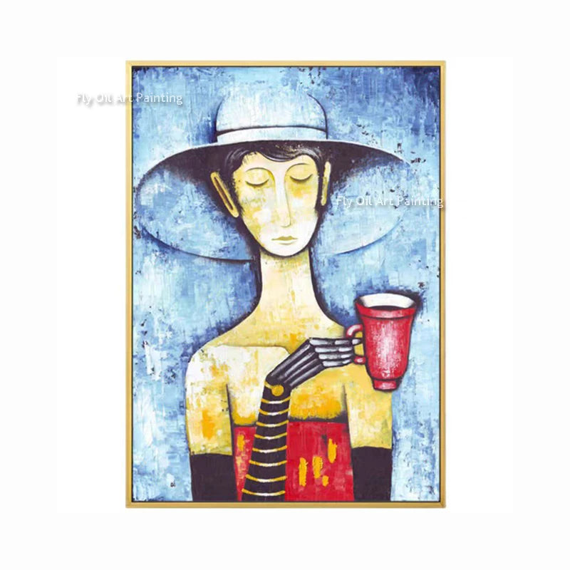 100% Handmade Oil Painting Picasso Famous Painting Canvas Art Wall Picture for Living Room Decoration Abstract Home Decor