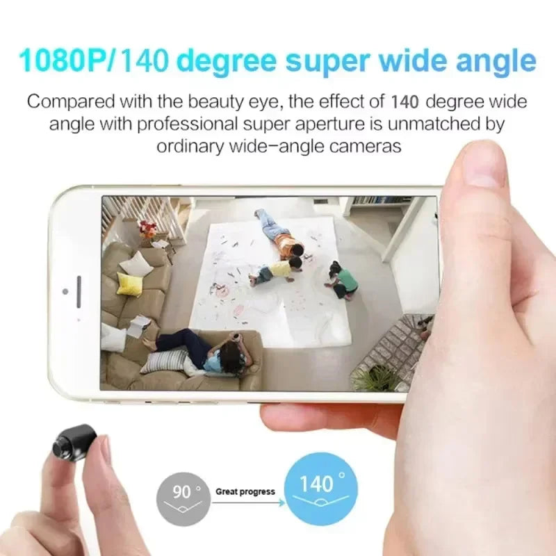 1080P Mini Camera Wireless Surveillance Security Video Cam Night Vision Motion Detect Camcorder Mini Cam Monitor Smart Home 2026 - Free Item