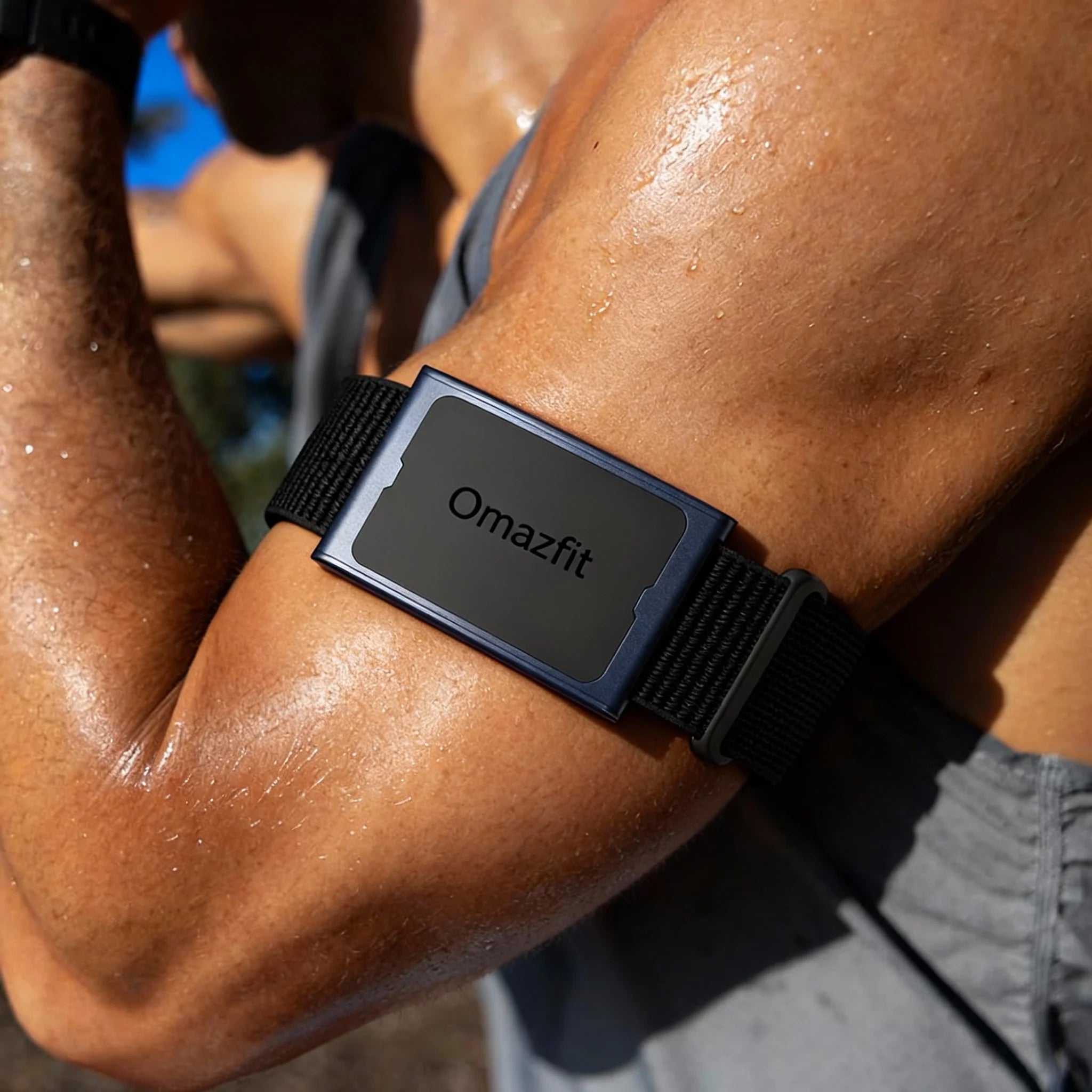 Biceps Strap for Amazfit Helio Breathable Lightweight Strap Suitable for Amazfit Helio Fitness Tracker ArmBand - Free Item Weekend (50% off).