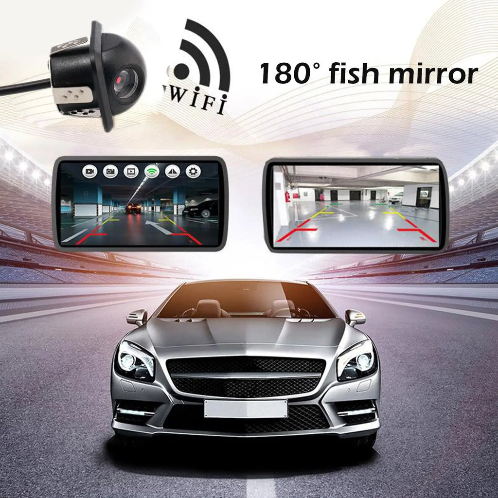 Smartour CCD Fisheye Lens Car Camera AHD 1080P Rear View Wide Angle Reversing Backup Camera HD Night Vision Auto Parking Assist