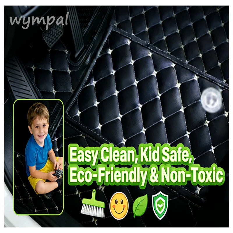 Car Floor Mats For Ford Mondeo MK4 2007 2008 2009 2010 2011 2012 2013 Auto Luxury Leather Men Women Car Mats Full Coverage
