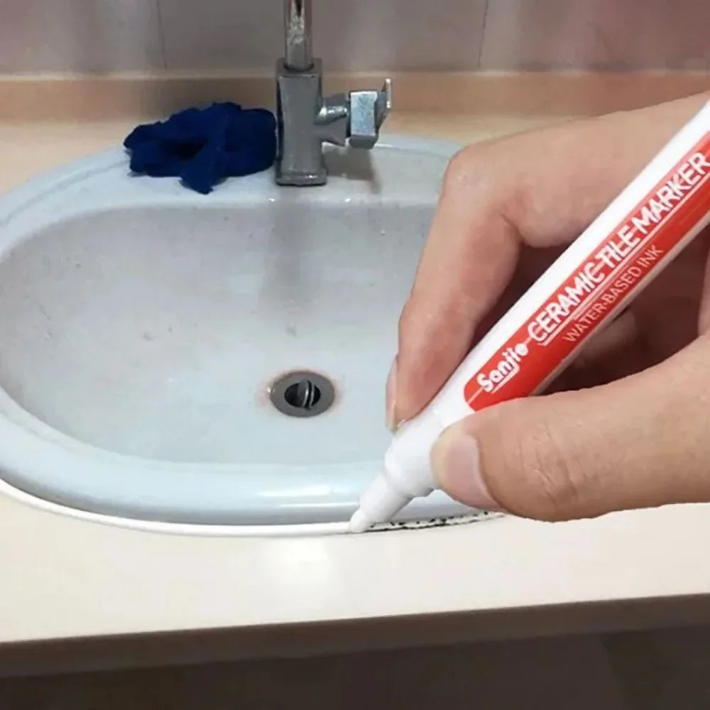 Crafts Painting Grout Art Supplies Wall Pen Waterproof Drawing Bathroom Paint Markers Accessories Pens Decoration Tile Floor By