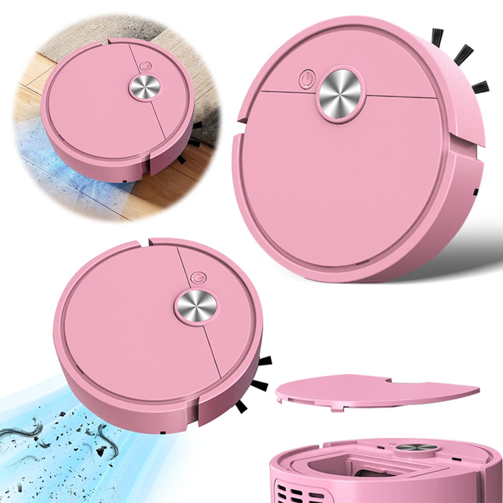 Automatic Robot Vacuum Cleaner USB Sweeping Robot 3 in 1 Smart Sweeping Cleaning Machine Mopping Dragging Cleaning Sweep Floor