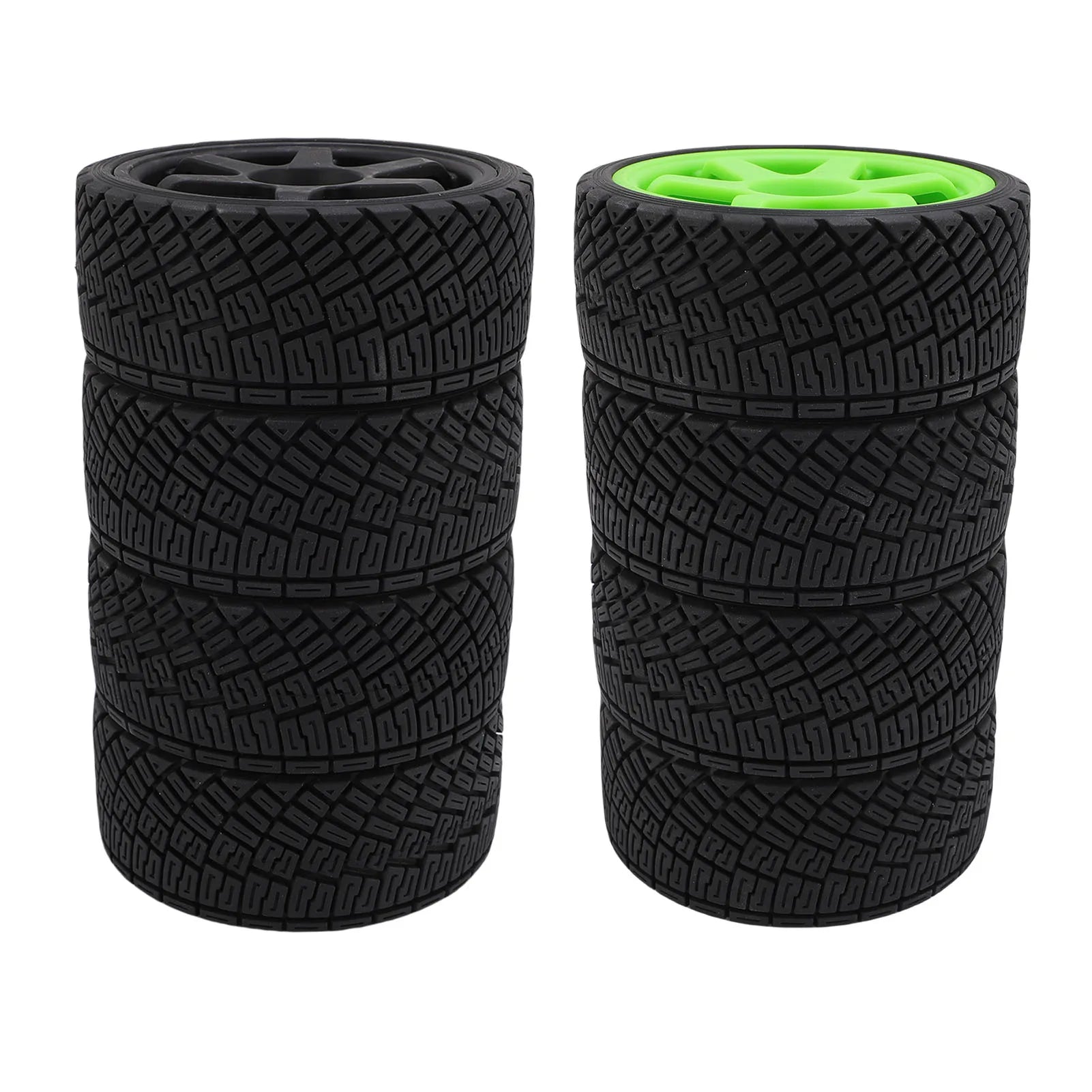 RC  Racing Tyres Excellent Traction Anti Slip 1/7 1/8 RC  Car Tires Wheel Rims Lightweight 17mm for RC  Racing