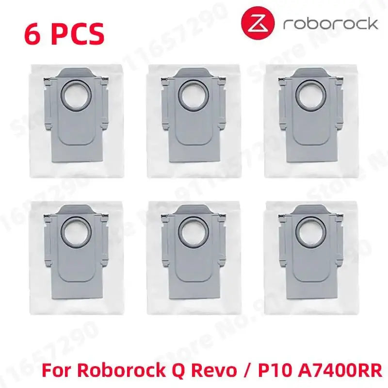 Roborock Q Revo / P10 A7400RR Spare Parts Main Side Brush Hepa Filter Mop Cloths Dust Bag Robot Vacuums Cleaner Accessories