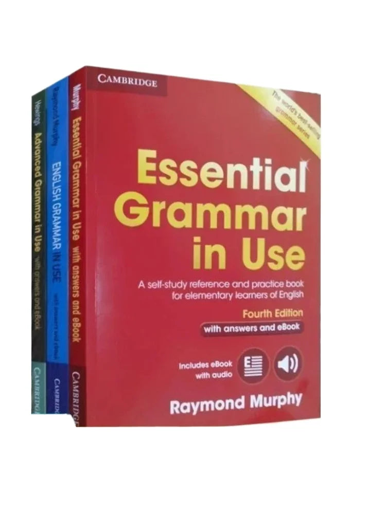 2026 Textbook 3 Cambridge English Grammar Book 4 Cambridge English Vocabulary Book Advanced English Grammar Reading Book