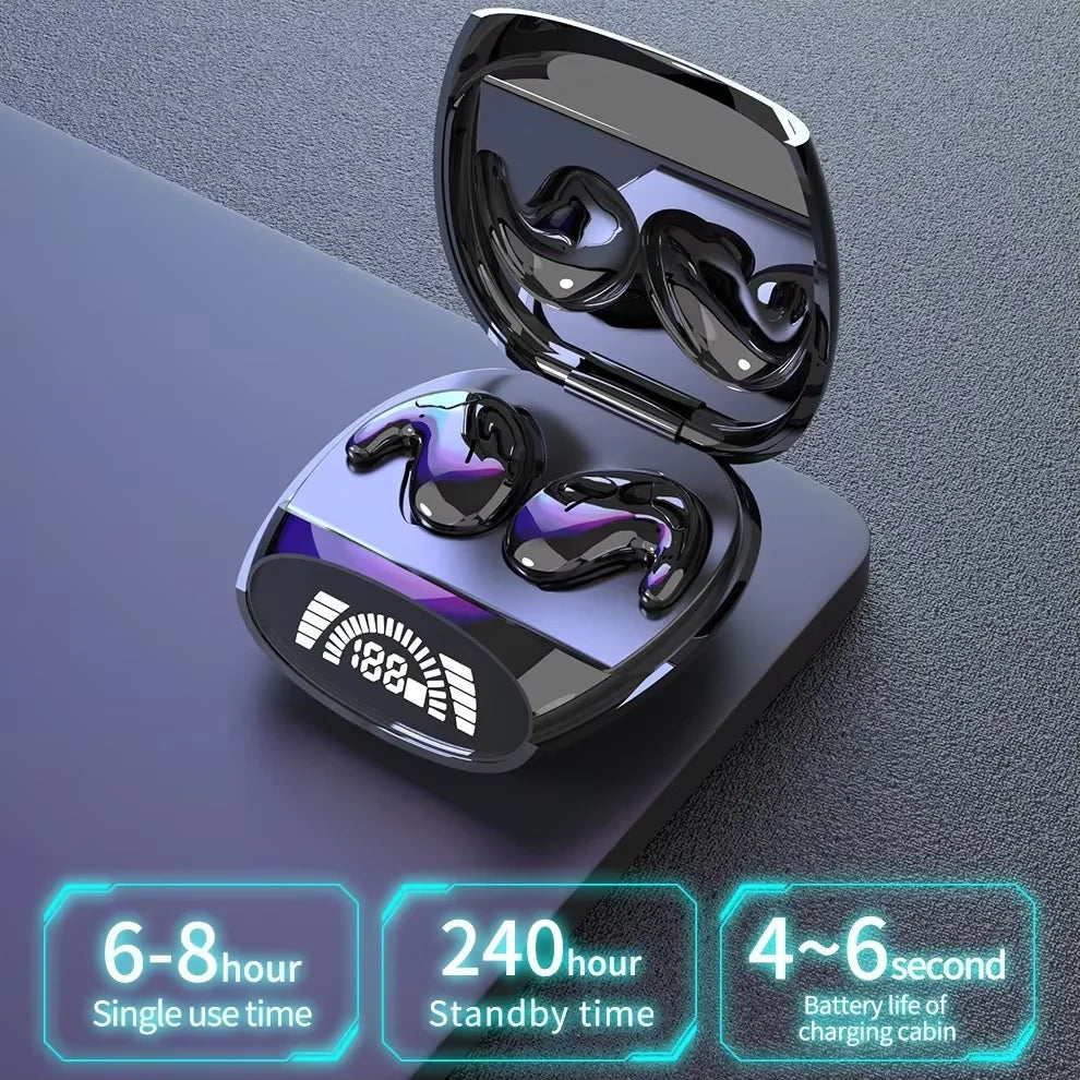 Bluetooth 5.3 AI Translation Earphones Support 135 Language Wireless Headphones Sleep Headsets HiFi Noise Reduction Earbuds
