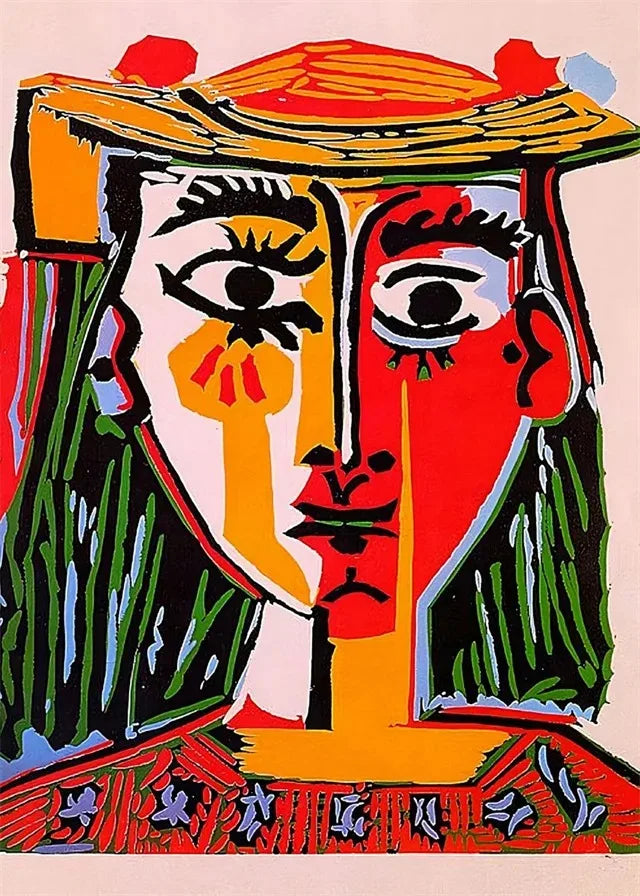 Pablo Picasso Famous Artwork Collection Poster Canvas Painting Abstract Vintage Wall Art For Gallery Living Room Home Decor