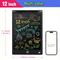 12 inch Tablets Electronic Handwriting Pad Writing Board Drawing Tablet LCD Screen Writing Tablet Digital Graphic Toys for child