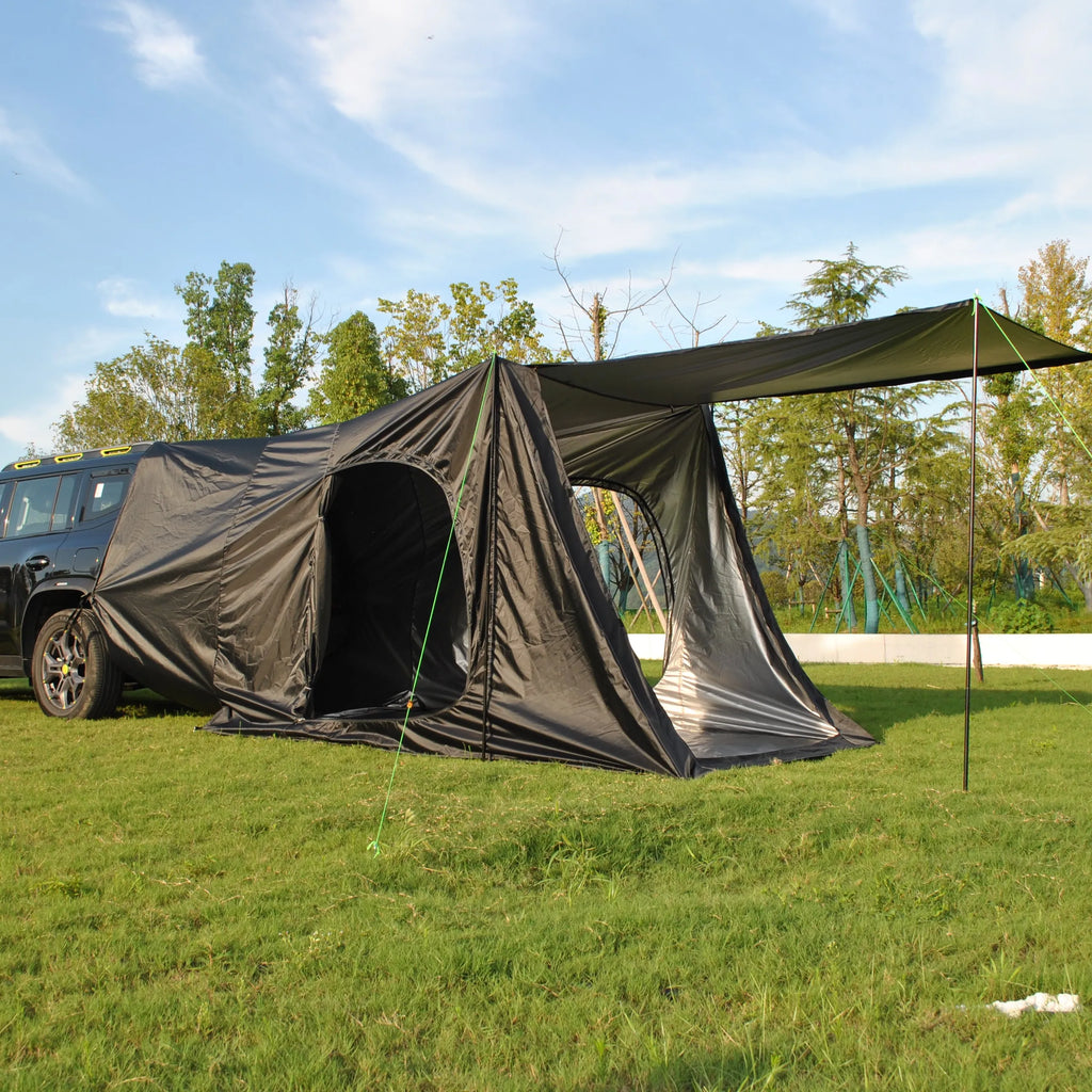 Camping Tent For 6 Person, Car Camping Accessories Including Nail, Outer Bag, Tent For SUV Hatchback Camping For Fishing, Hiking