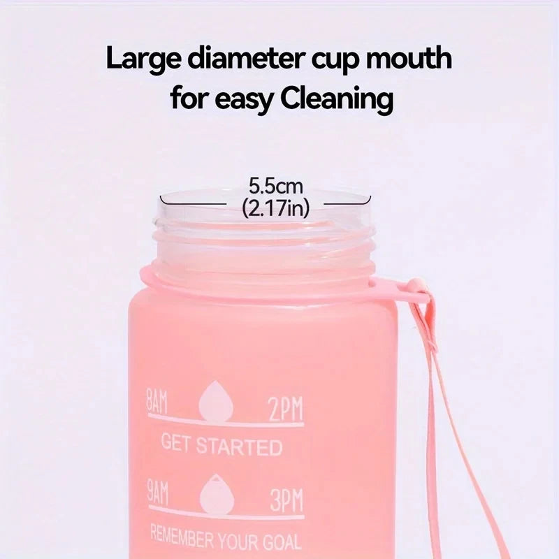 750ML Kpop Katseye Gradient Color Water Cup Popular Cartoon Print Girls Drinking Bottle Women Outdoor Portable Strawing Bottles