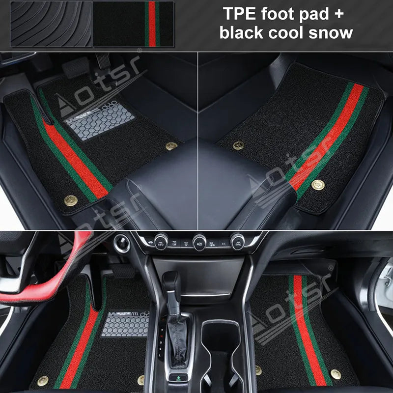 Car Interior mats For Mitsubishi Fully enclosed car THE Wear-resistant foot pads new design accessories Super duranble