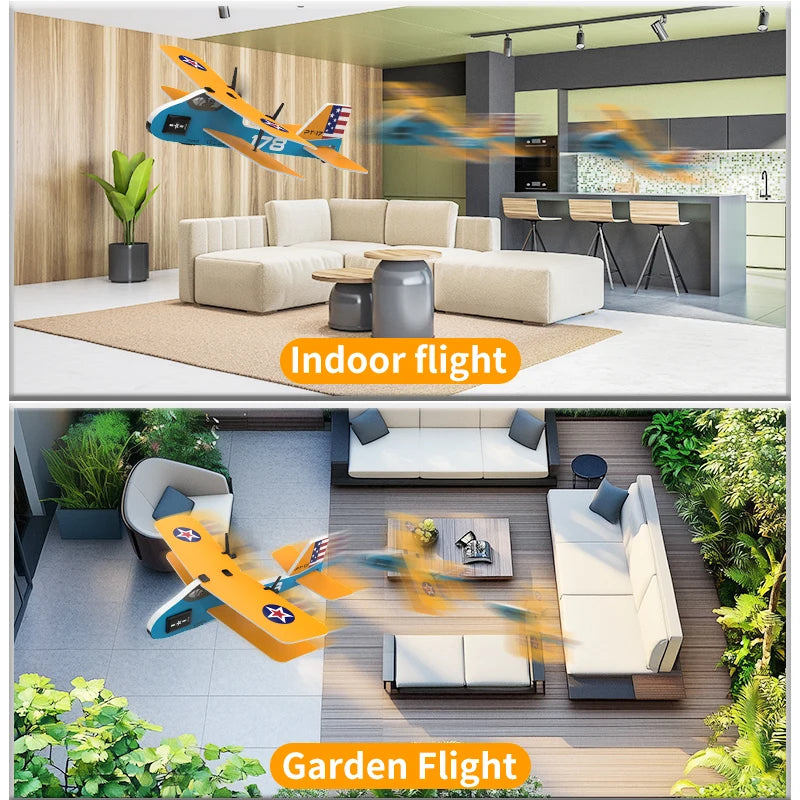 Professional RC Plane 2.4G Radio Remote Control Airplane EPP Foam Aircraft Glider Flying Model Jet Toys For Children Gifts