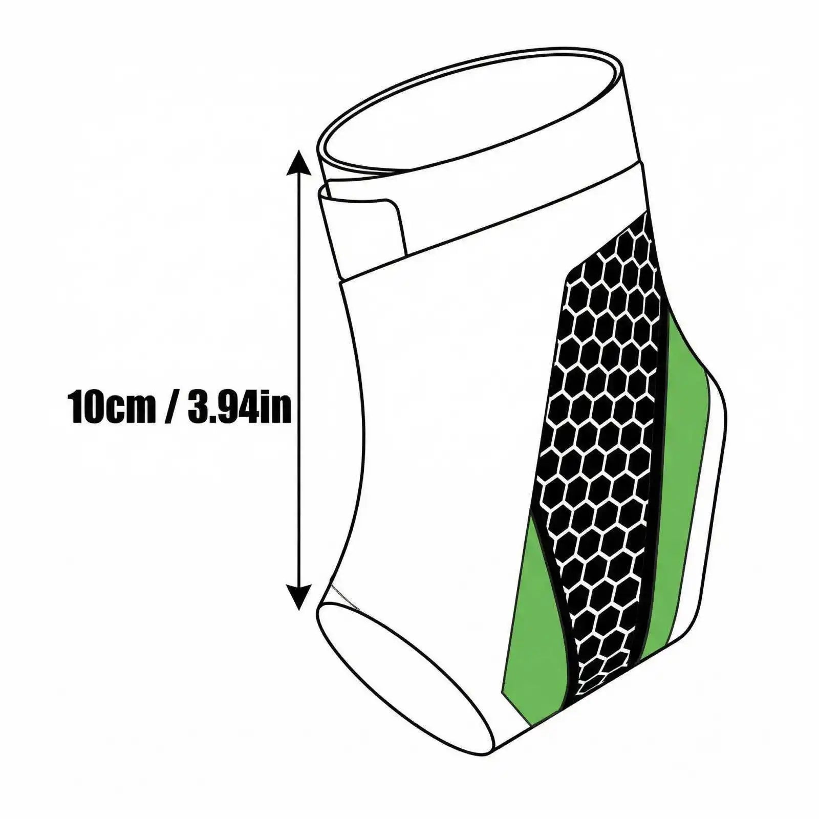 1pc Ankle Protectors, Athletic Supports, Sports Support To Prevent Sprain, Brace For Sprain Recovery, Sports,Basketball, Running