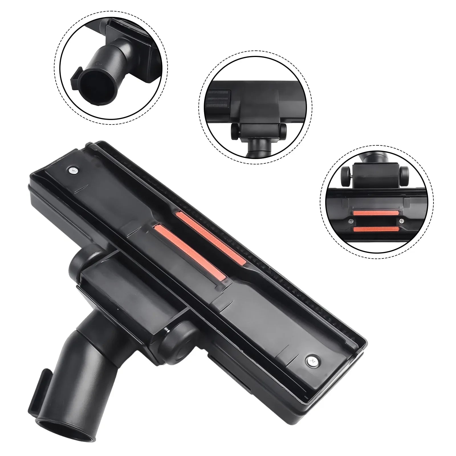 Floor Brush Vacuum Cleaner Floor Nozzle 32-35 Mm Cleaner Base Laminate Household Cleaning Accessories And Parts