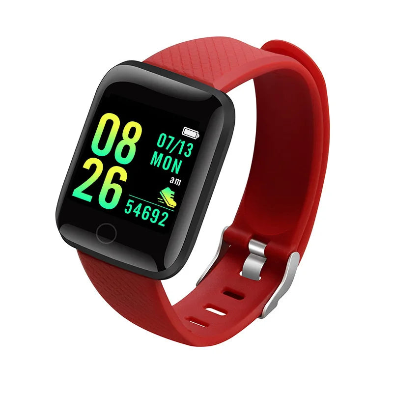 Smartwatch Men Women Wristwatches Smart Watch Message Fitness Monitor Bracelet Birthday Gift Electronic Clock For Android IOS - Free Item.