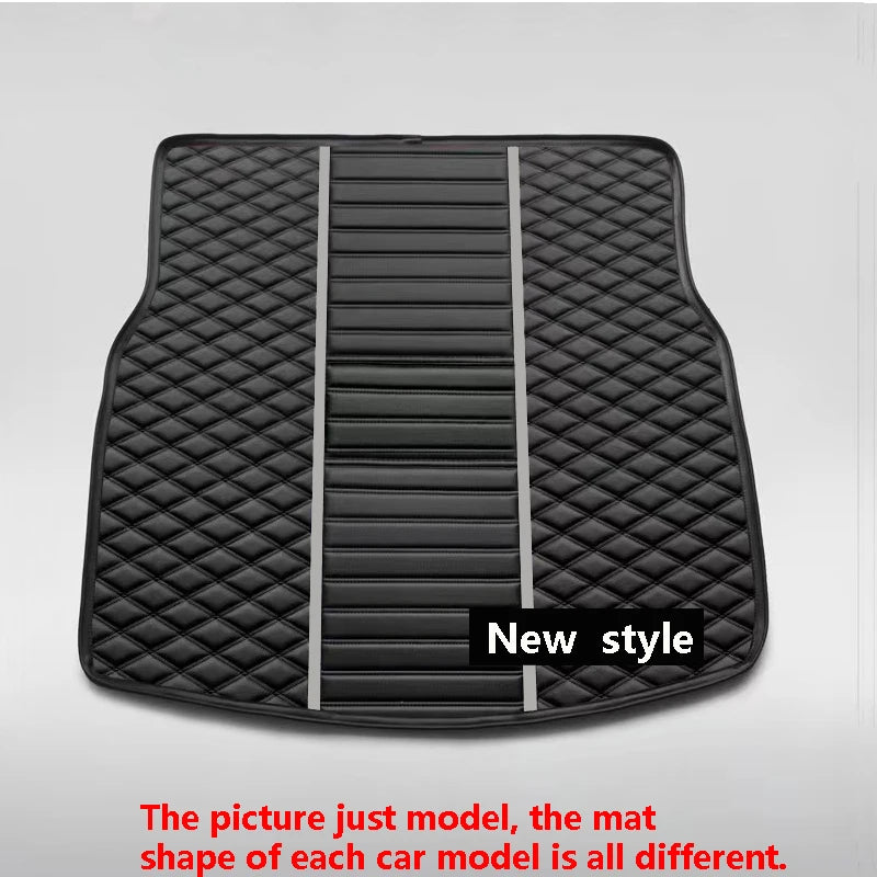 Custom Automotive Car Floor Mats For Mercedes W124 1985 1986 1987 1988 1989 Auto Luxury Leather Men Women Car Mats Full Coverage