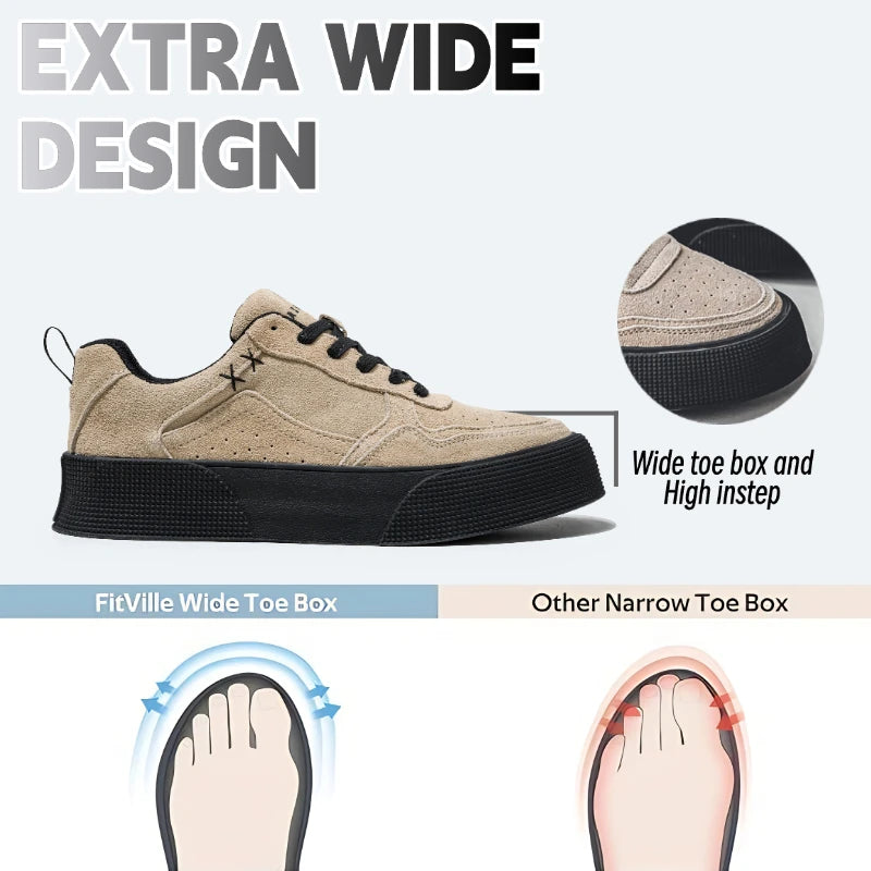Men's Casual Low-Top Board Shoes Spring  Flats Platform Lace-Up Sneakers Street Style Breathable Designer Fashion Footwear