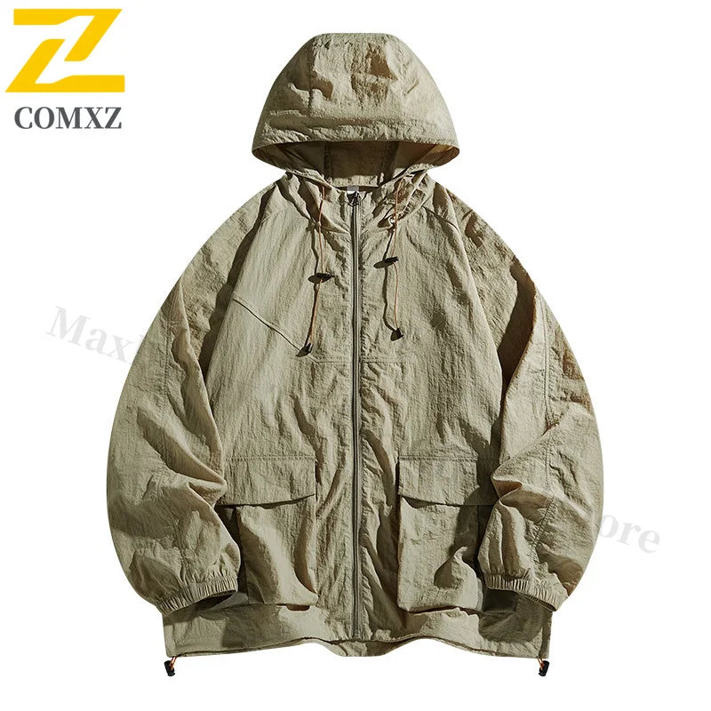 Summer Outdoor UV Protection Jacket UPF50+ Ice Silk Waterproof Skin Coat Ultra Lightweight for Fishing Hiking Camping Travel2025