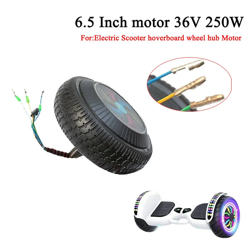 New type  Hoverboard motor 36V 250W Electric Scooter,High quality,thick and durable