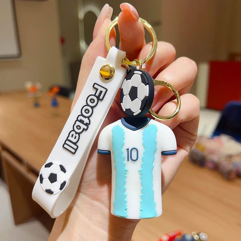 Football Keychain 2026 USA Canada Mexico Sports Pendant Soccer Match Souvenir Accessories Fan Lover Gift Bag Hanging Decoration