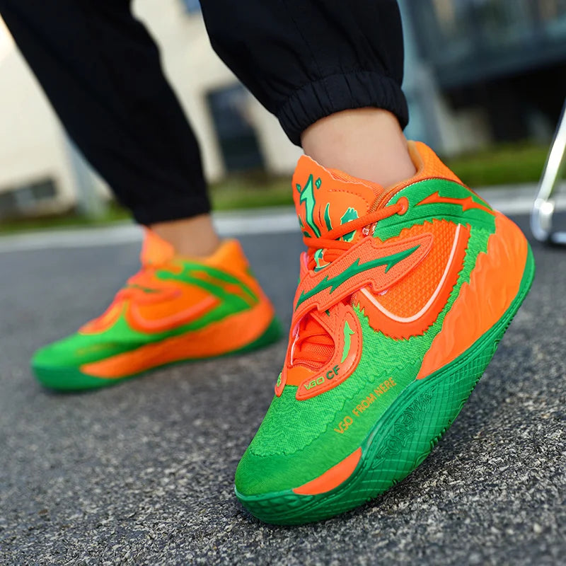 Men's Athletic Basketball Sneakers - Breathable Cushioning Non-Slip Gym Training Running Shoes for Men And Women
