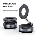 Foldable magnetic car phone holder, vacuum suction cup rotating 360 °, suitable for multi angle adjustment of vehicles and walls
