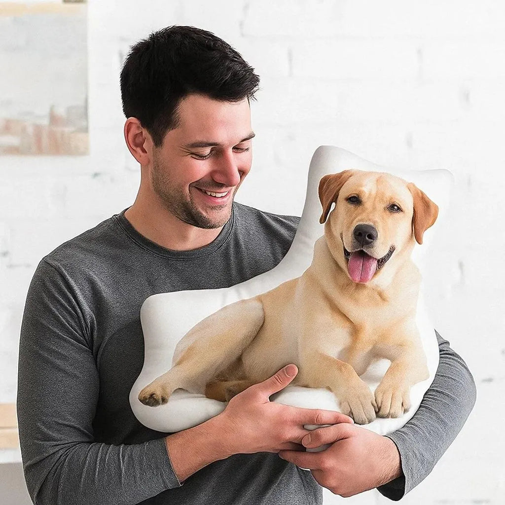 [Image customization] Customize cute and adorable pet pictures as you please. Pillow cushions are filled with soft PP cotton and