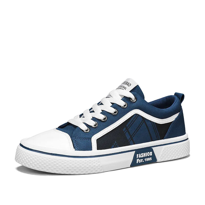 Men's Low-Top Canvas Shoes Spring Summer Breathable Casual Student Fashion Versatile Summer Leisure Board Shoes
