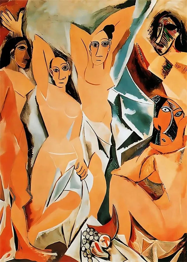 Pablo Picasso Famous Artwork Collection Poster Canvas Painting Abstract Vintage Wall Art For Gallery Living Room Home Decor