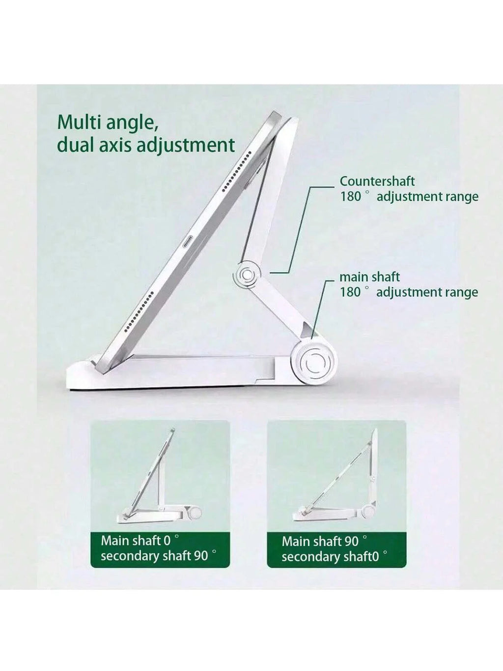 1Pc Mobile Phone Tablet Stand Multifunctional Folding Desktop Lazy Creative Portable Simple Stand