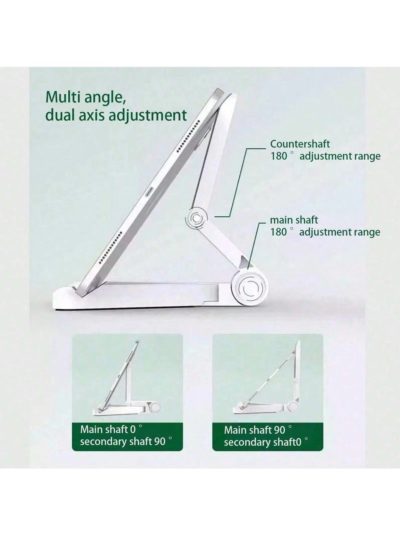1Pc Mobile Phone Tablet Stand Multifunctional Folding Desktop Lazy Creative Portable Simple Stand