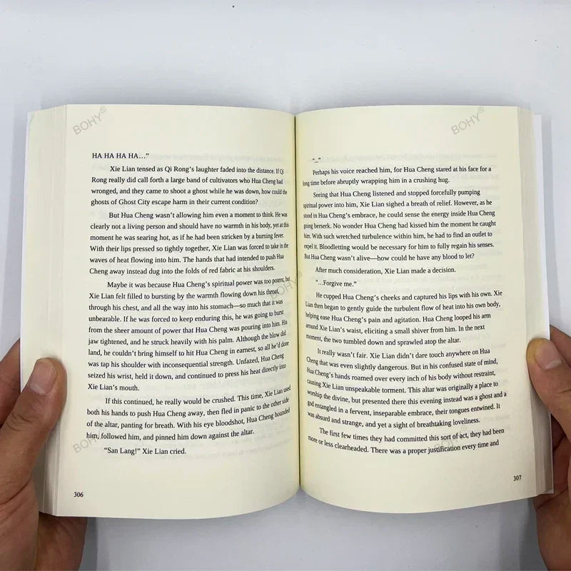 5-8 Tian Guan Ci Fu Novel Books English Version of Ancient Romance Novels Physical Books New Heaven Official's Blessing 1 Book