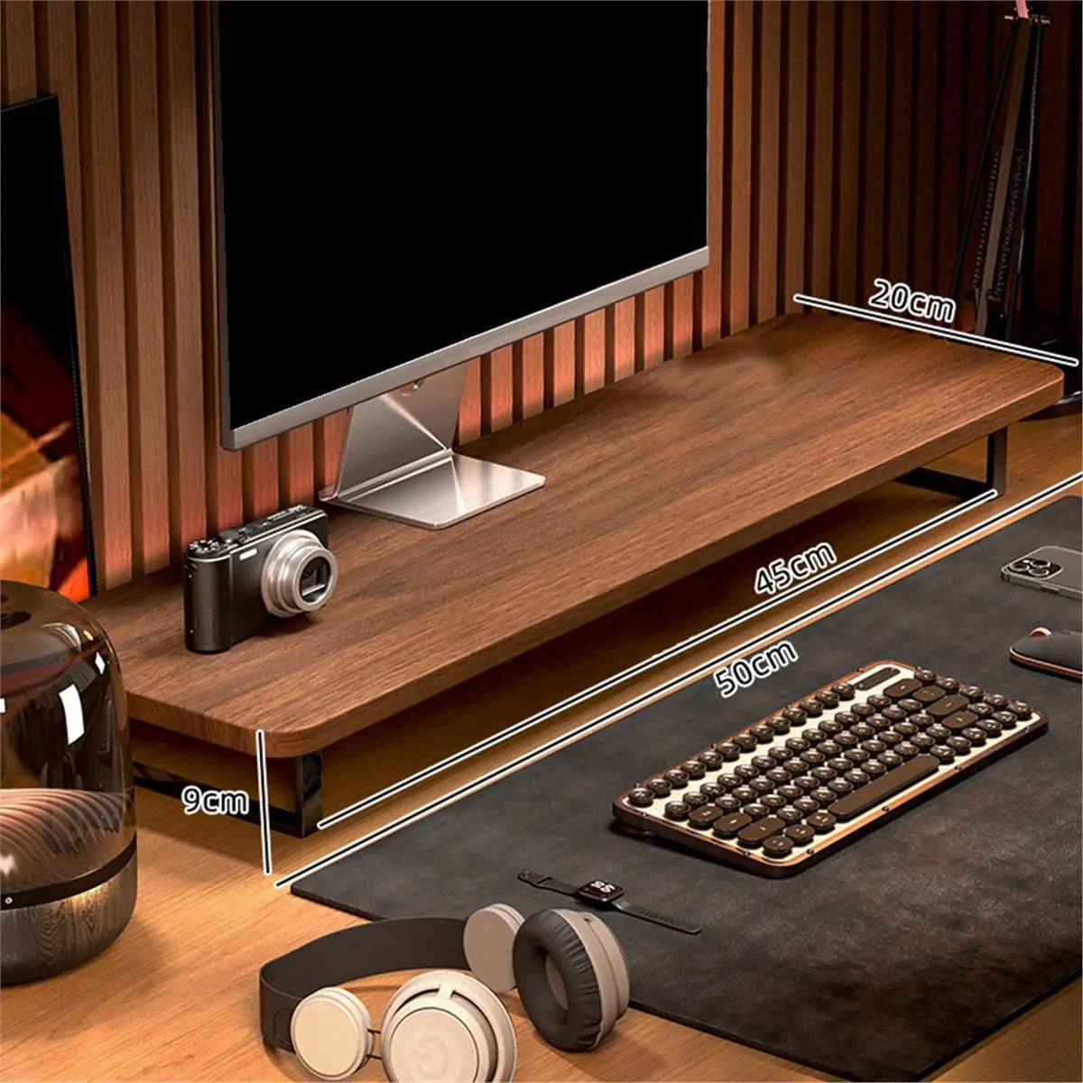 Desktop Computer Stand/Monitor Stand/Organizer for Office Use